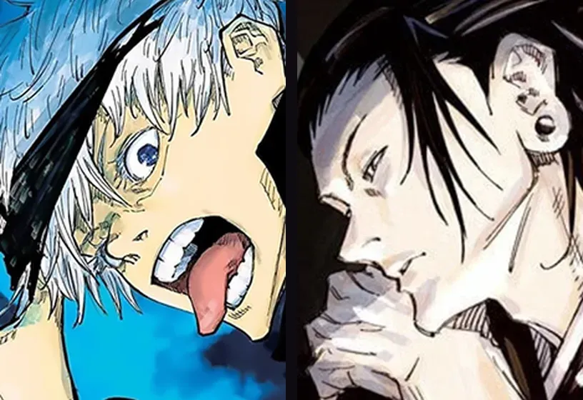 Satoru Gojo and Suguru Geto side by side